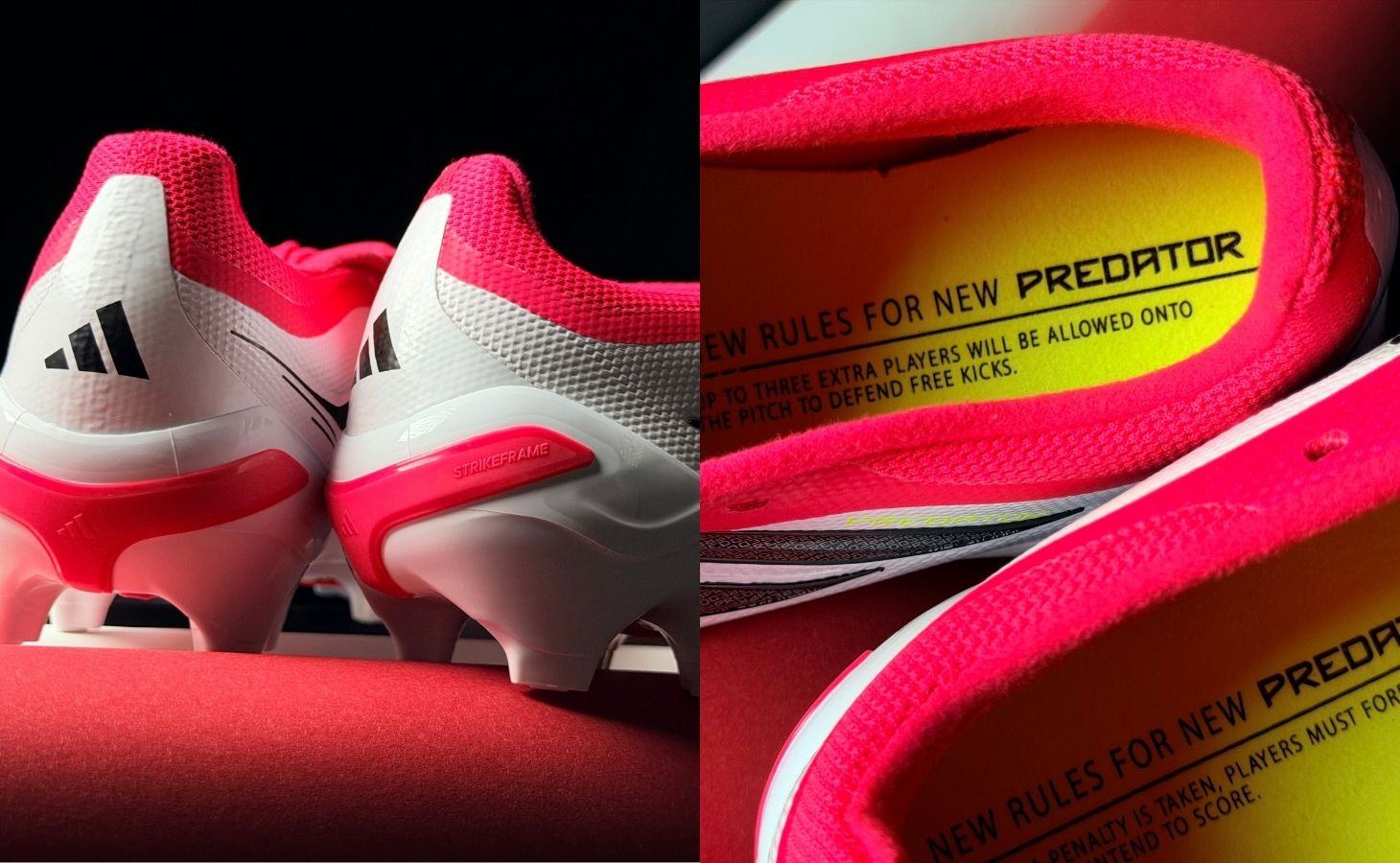 Giày Bóng Đá Adidas Predator 26 FG/MG Born For Goalds JS0422 - Đỏ/Trắng