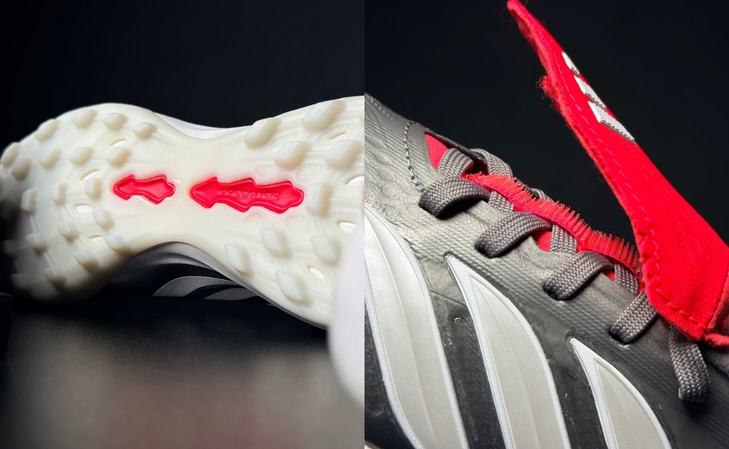Giày Bóng Đá Adidas Predator 26 Pro TF JR7864 - Xám