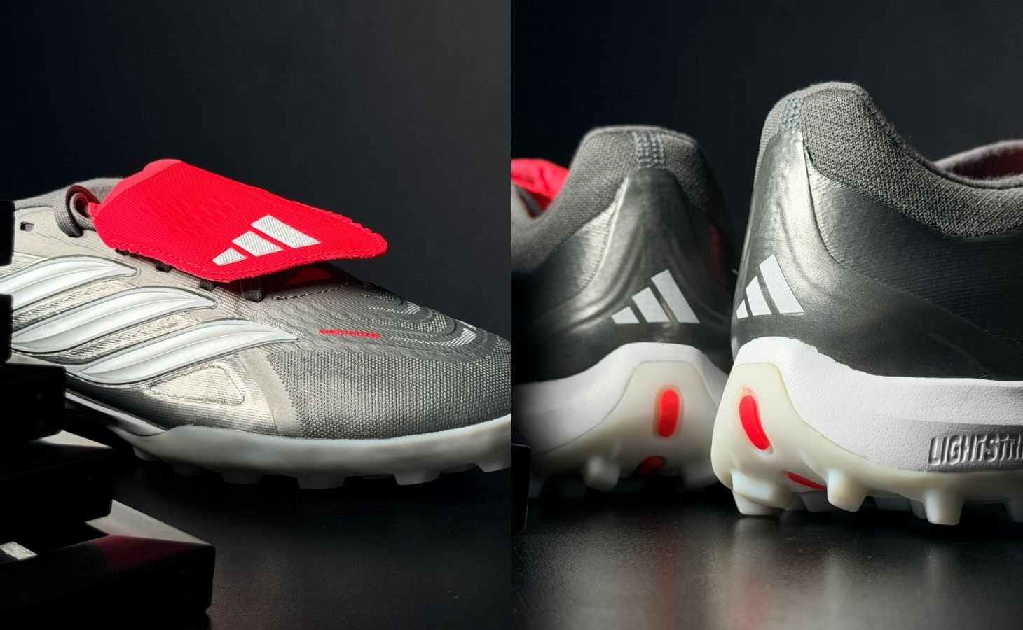 Giày Bóng Đá Adidas Predator 26 Pro TF JR7864 - Xám