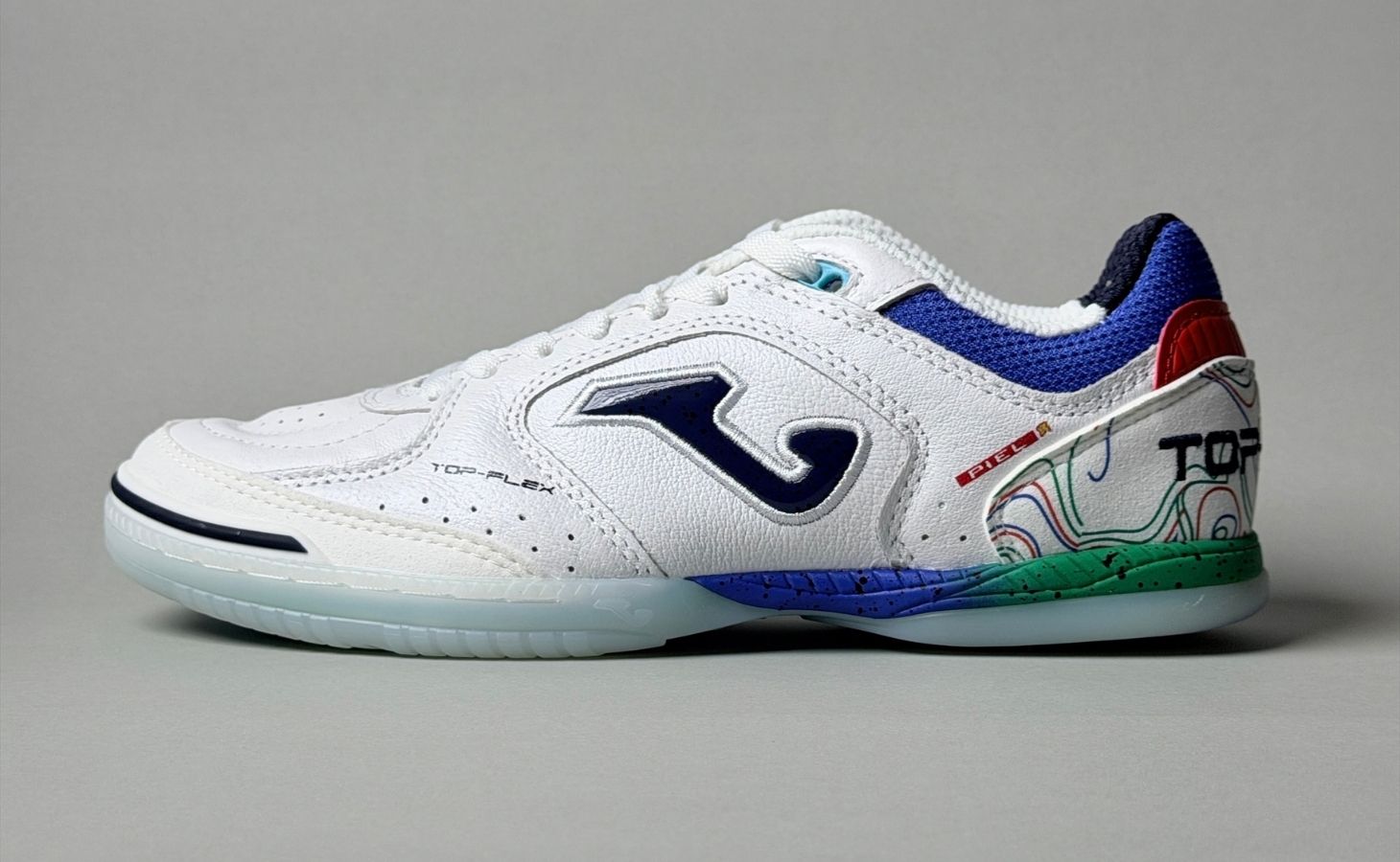 Giày Bóng Đá Fustal Joma Topflex TOPW2632IN White