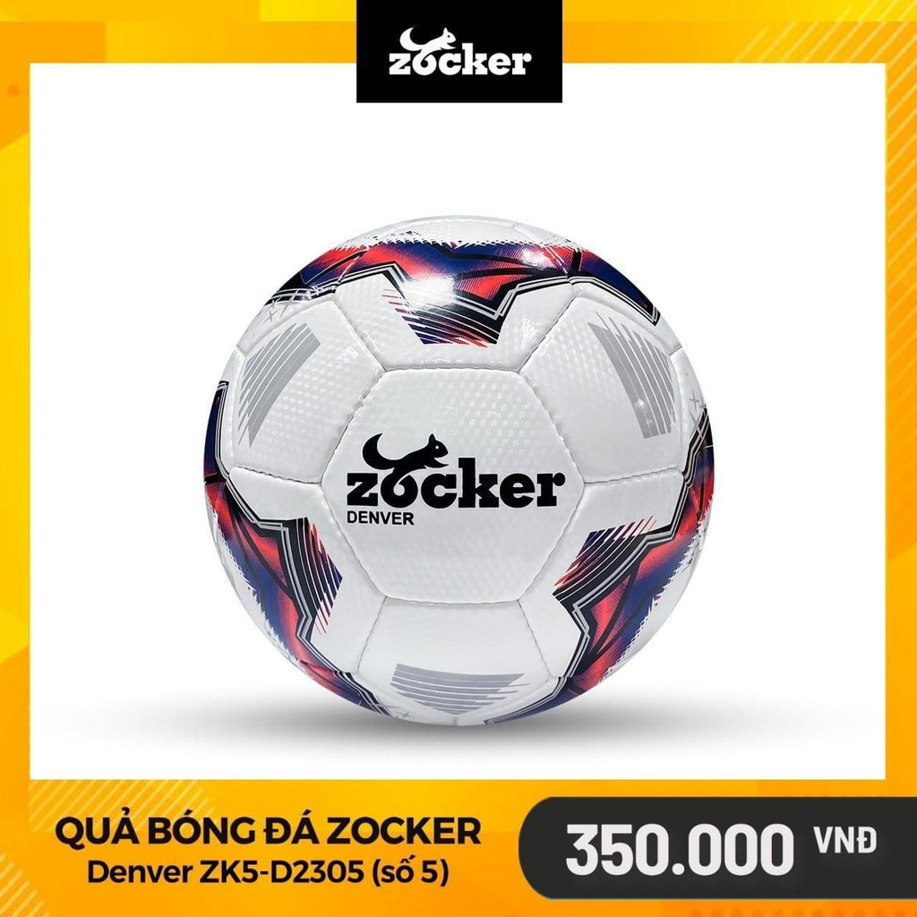 Quả bóng đá size 5 Zocker Denver ZK5-D2305