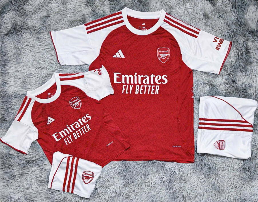Arsenal 25/26 Đỏ Trắng