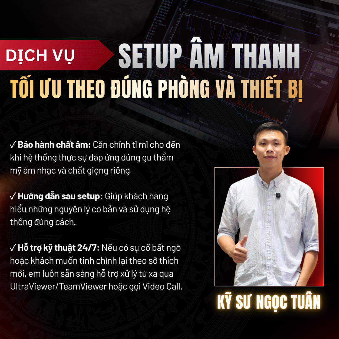 Dịch Vụ Setup Âm Thanh Tại Gia | Ngọc Tuân Home Audio