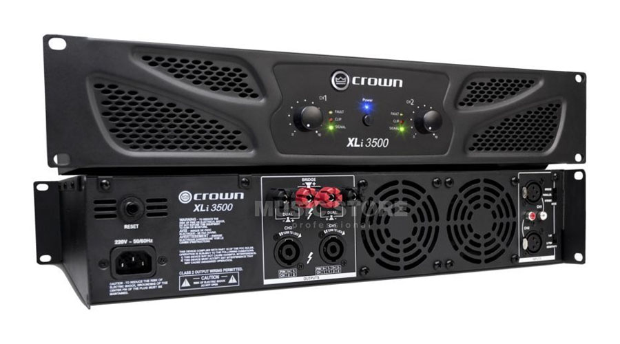 Đẩy Công Suất 2 kênh Crown XLi 3500  | Giá rẻ nhất, Bảo hành chính hãng | Ngọc Tuân Home Audio