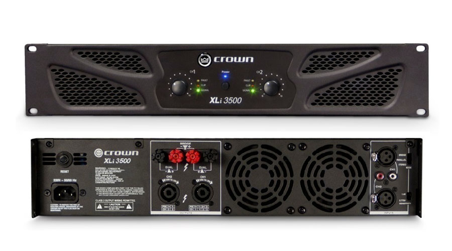 Đẩy Công Suất 2 kênh Crown XLi 3500  | Giá rẻ nhất, Bảo hành chính hãng | Ngọc Tuân Home Audio