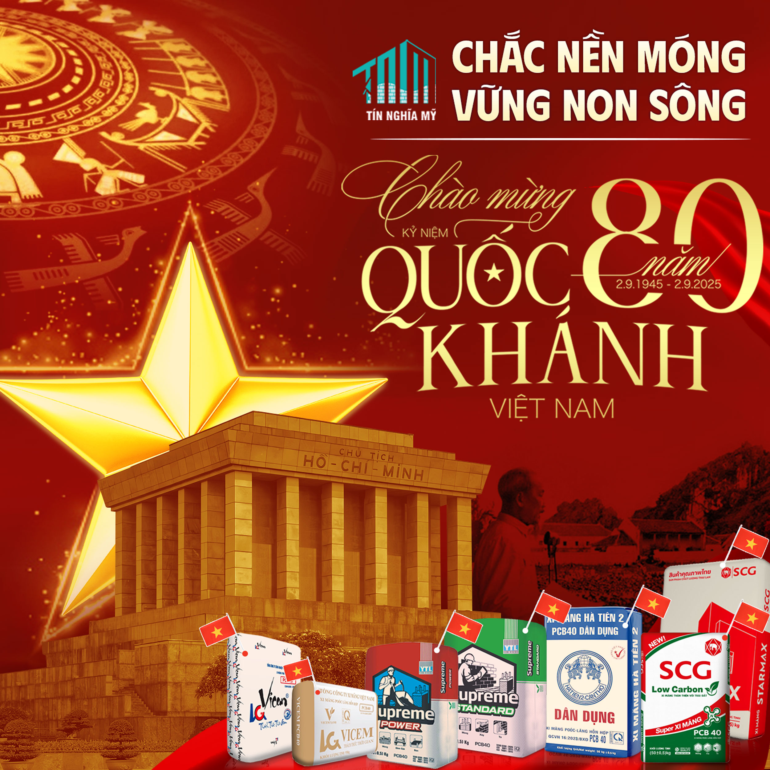 Tín Nghĩa Mỹ mừng 80 năm Quốc khánh Việt Nam 2/9