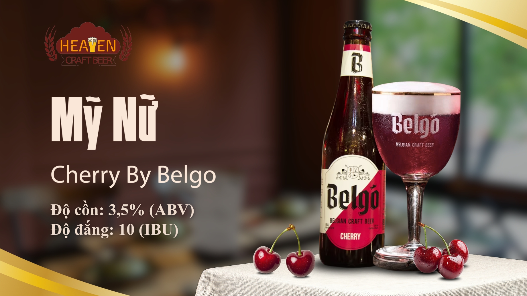 Heaven Beer chính thức ra mắt loại bia thủ công mới 