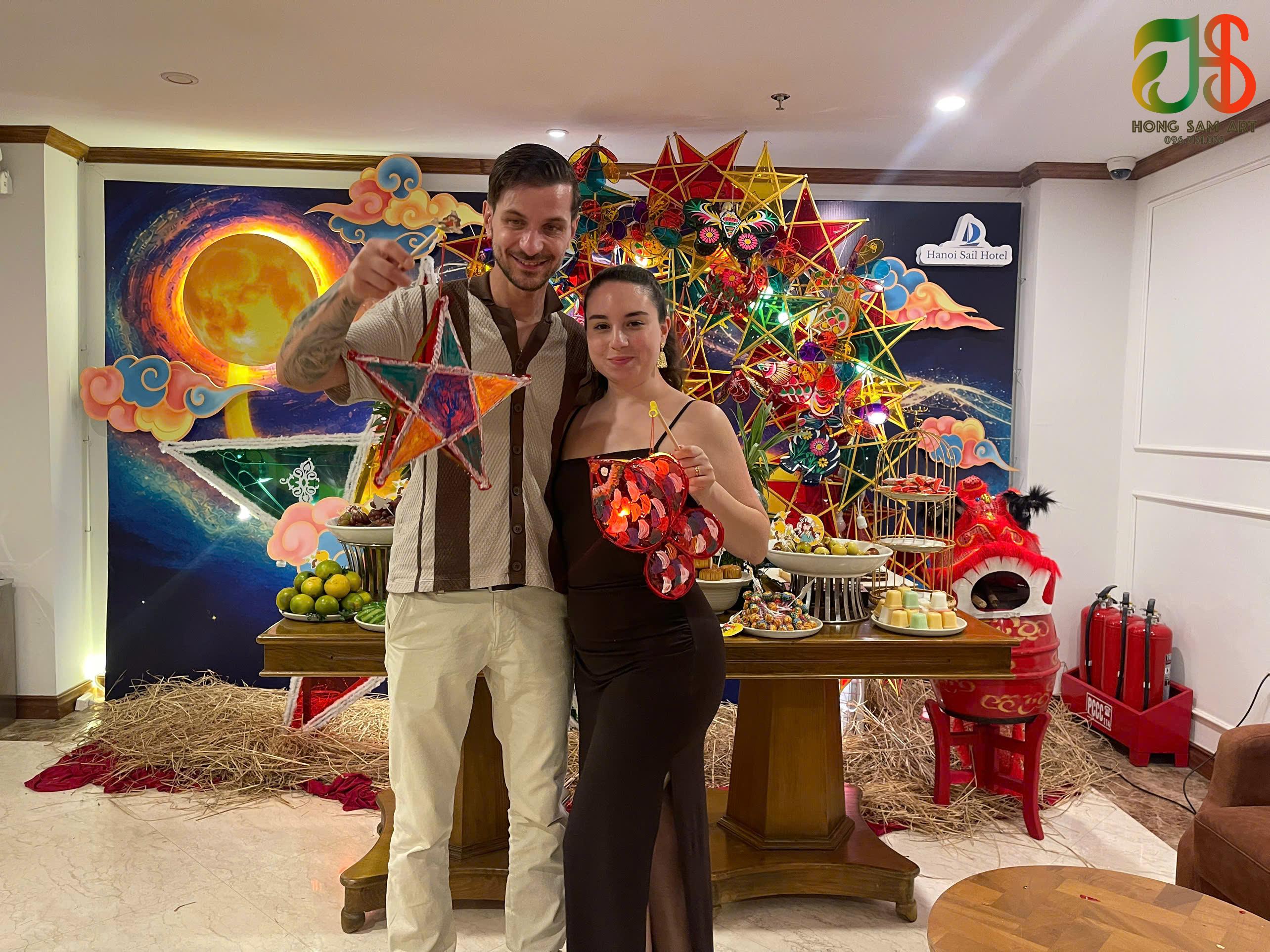 Workshop Làm Đèn Lồng Trung Thu Cho Khách Quốc Tế Tại Hanoi Sail Hotel – Lan Tỏa Văn Hóa Việt