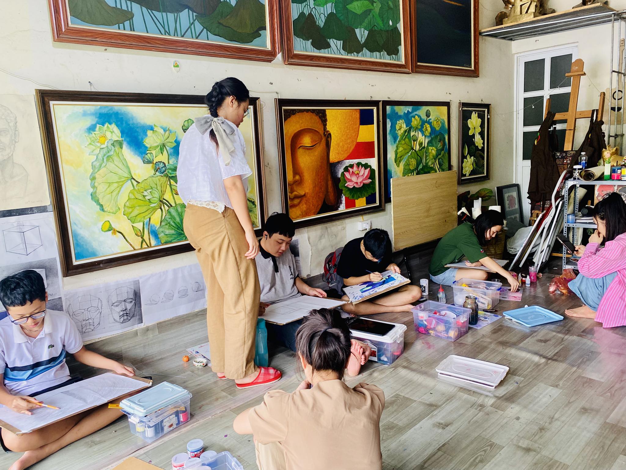 BÍ KÍP  LUYỆN THI KHỐI H, V TỪ A- Z  -  LỘ TRÌNH HỌC VẼ HIỆU QUẢ TẠI MỸ THUẬT HỒNG SÂM