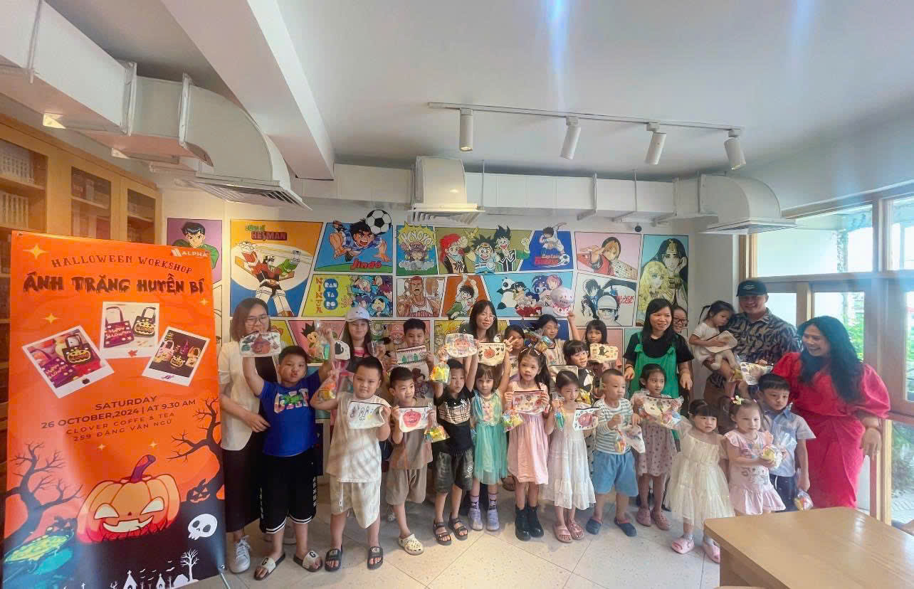 Workshop “Ánh Trăng Huyền Bí” – Sắc Màu Halloween Cùng Mỹ Thuật Hồng Sâm