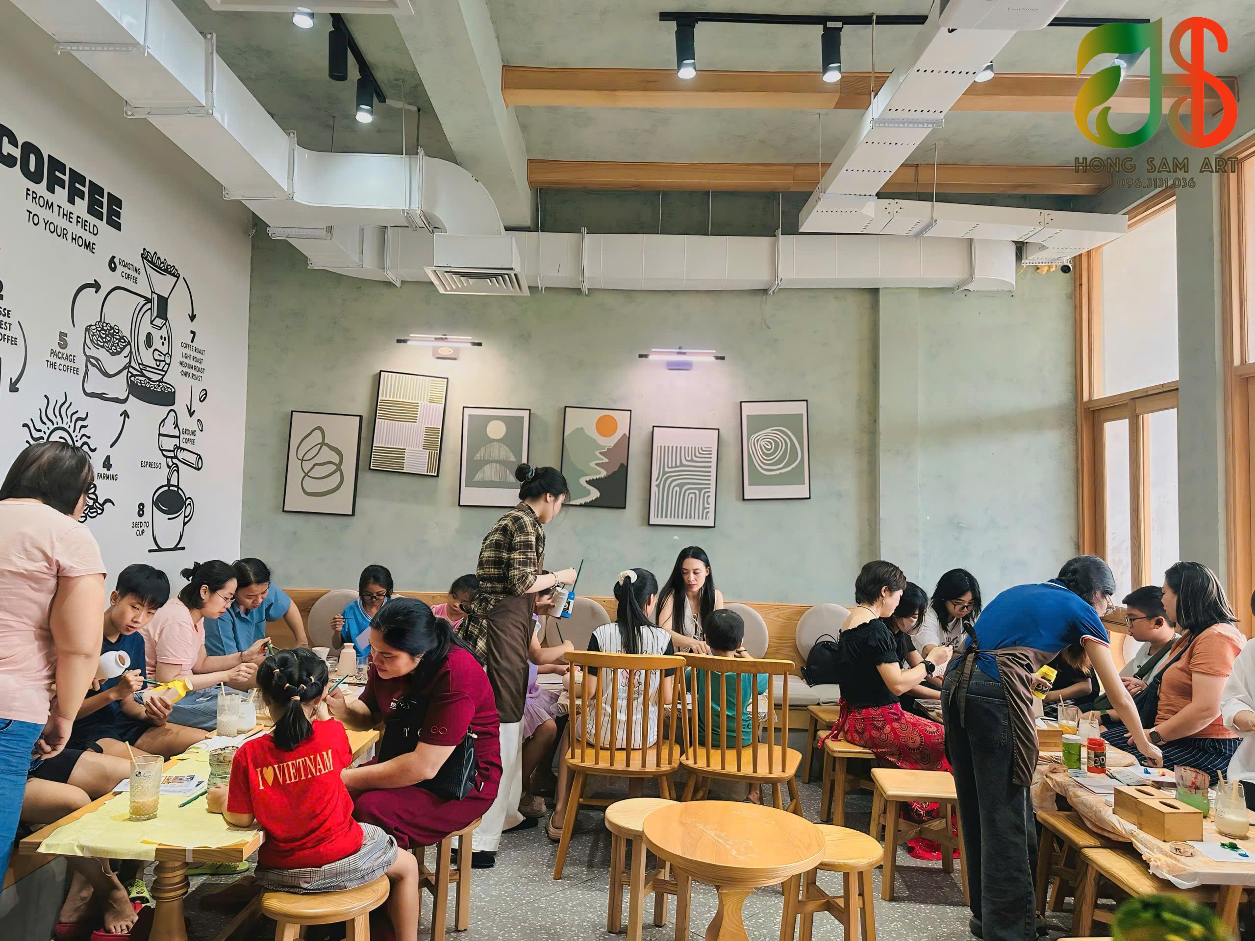 Workshop sáng tạo với gốm – Mỹ thuật Hồng Sâm đồng hành cùng Công ty Bảo hiểm AIA