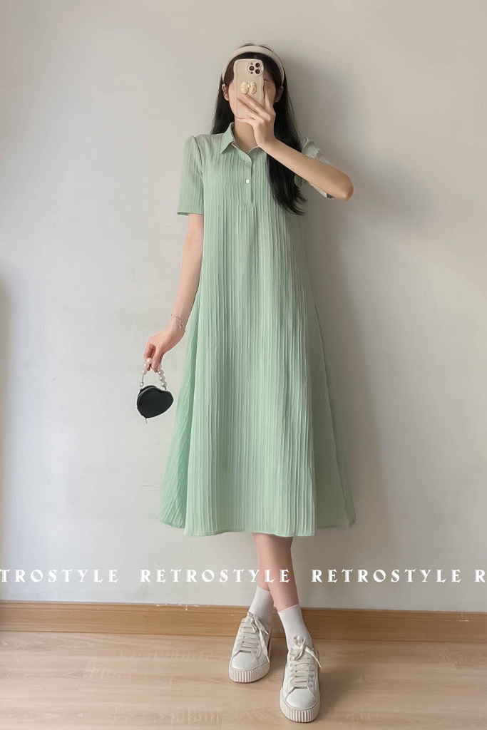 Váy Suông Dài Tay Xoắn Lưng In Chữ Dài Tay Dáng Dài Alright Chất Cotton Mới  Nhất Tại Hà Nội | RaoXYZ