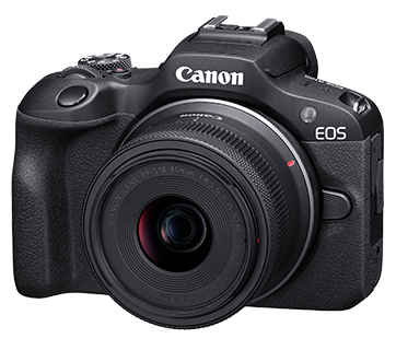Máy ảnh Canon EOS R100 Kit RF-S18-45mm F4.5-6.3 IS STM | Chính Hãng