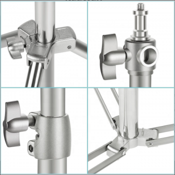 Chân đèn INOX Qihe J220S