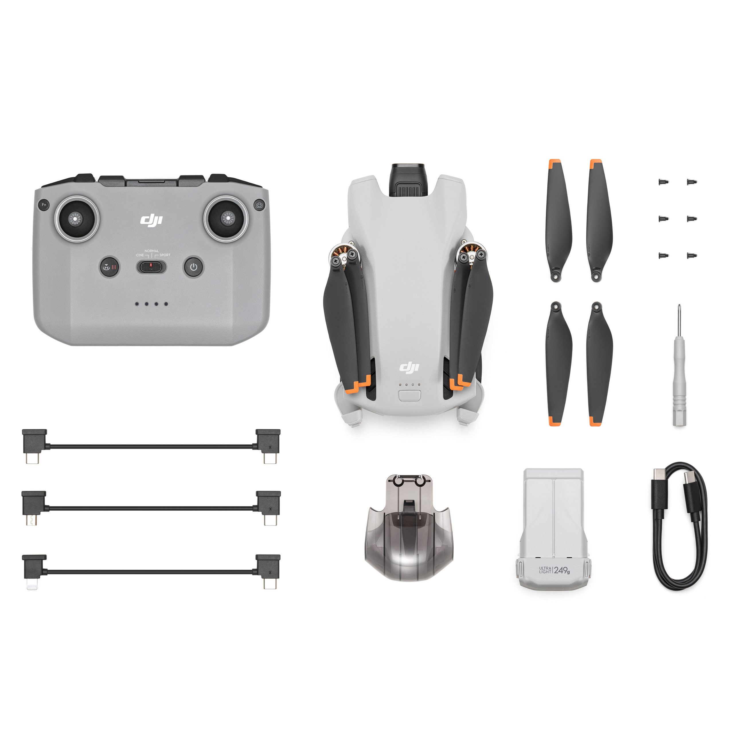 Flycam DJI Mini 3 (+ DJI RC-N1)
