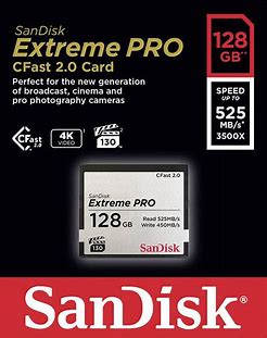 Thẻ nhớ CFast SanDisk 128GB