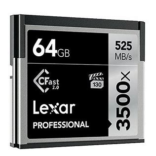 Thẻ nhớ CFast Lexar 64GB