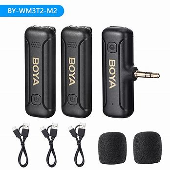 Boya BY-WM3T-M2 Dành Cho Máy Ảnh, Máy Tính, Smartphone