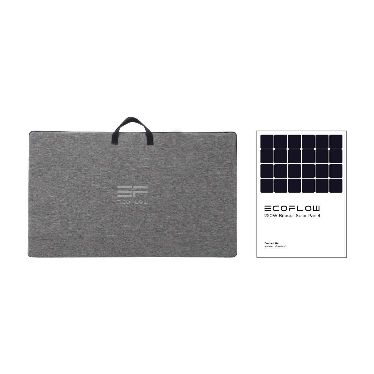 Tấm pin năng lượng mặt trời EcoFlow 220W Solar Panel | Chính Hãng
