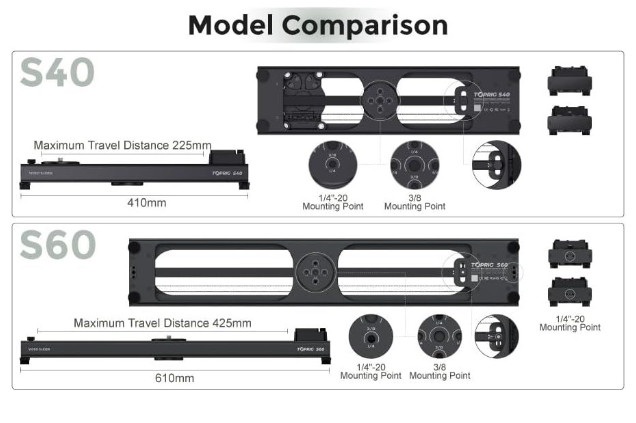 Thanh Trượt Camera Có Động Cơ Accsoon Toprig S60