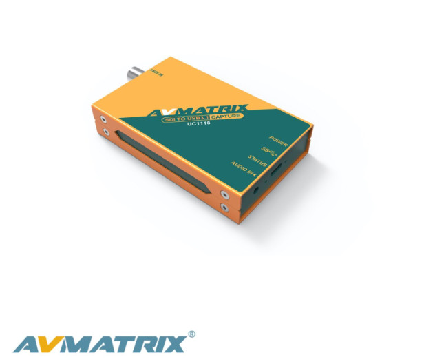 Chụp thẻ AVMATRIX UC-1118 SDI to USB3.1 TYPE-C Video Capture