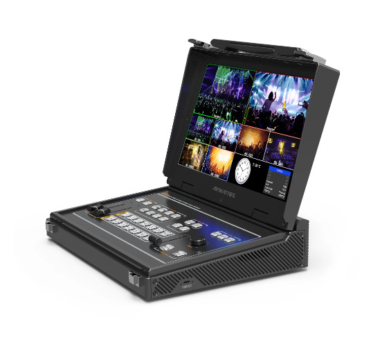 Bộ chuyển đổi video PVS0613U - Portable 6CH SDI/HDMI Multi-format Streaming Switcher