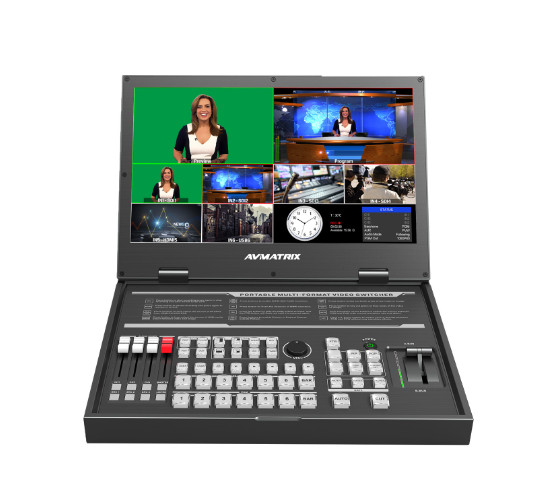 Bộ chuyển đổi video PVS0615U - Portable 6CH SDI/HDMI Multi-format Streaming Switcher
