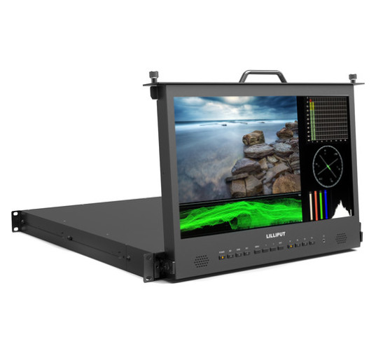 Màn hình Lilliput RM-1730S 17.3″ Full HD pull-out Rack monitor with waveform, vector (FLRM1)