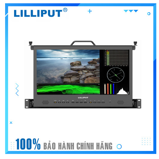 Màn hình Lilliput RM-1730S 17.3″ Full HD pull-out Rack monitor with waveform, vector (FLRM1)