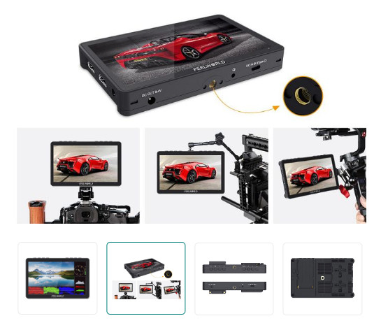 Feelworld F5 Pro V4 - Monitor màn hình 6''