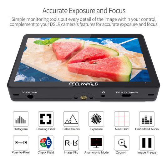 FeelWorld F5 V2 - Màn hình 5.5''