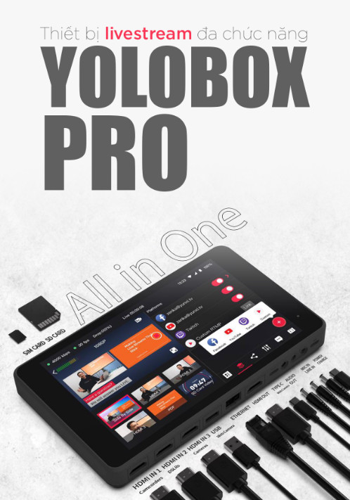 Màn hình YoloBox PRO - Thiết bị truyền hình ảnh