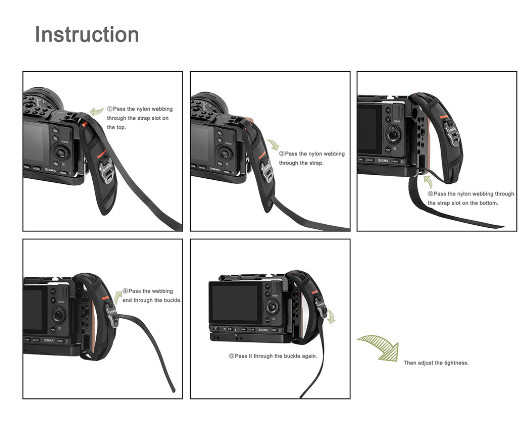 SmallRig PAC2456 / PAC2456B - Hand Strap