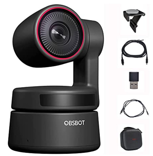 Webcam OBSBOT Tiny 4K AI - Powered PTZ dành cho máy tính và latop