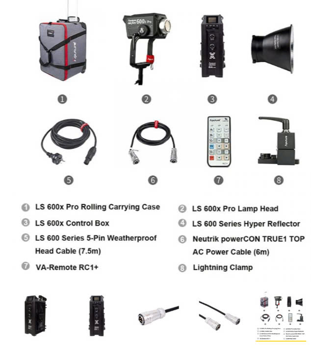Đèn Aputure LS 600x Pro Bi-Color (V- mount) | Chính Hãng