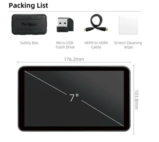 Monitor Portkeys LH7P ( New ) | Chính Hãng