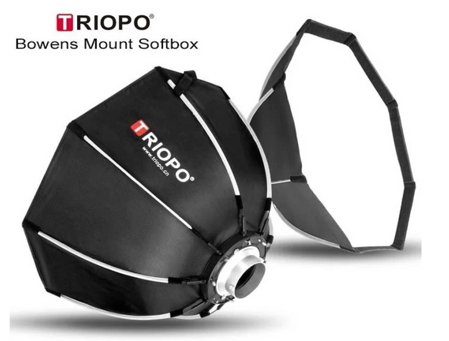 Softbox bát giác thao tác nhanh Triopo K2120 ngàm Bowen