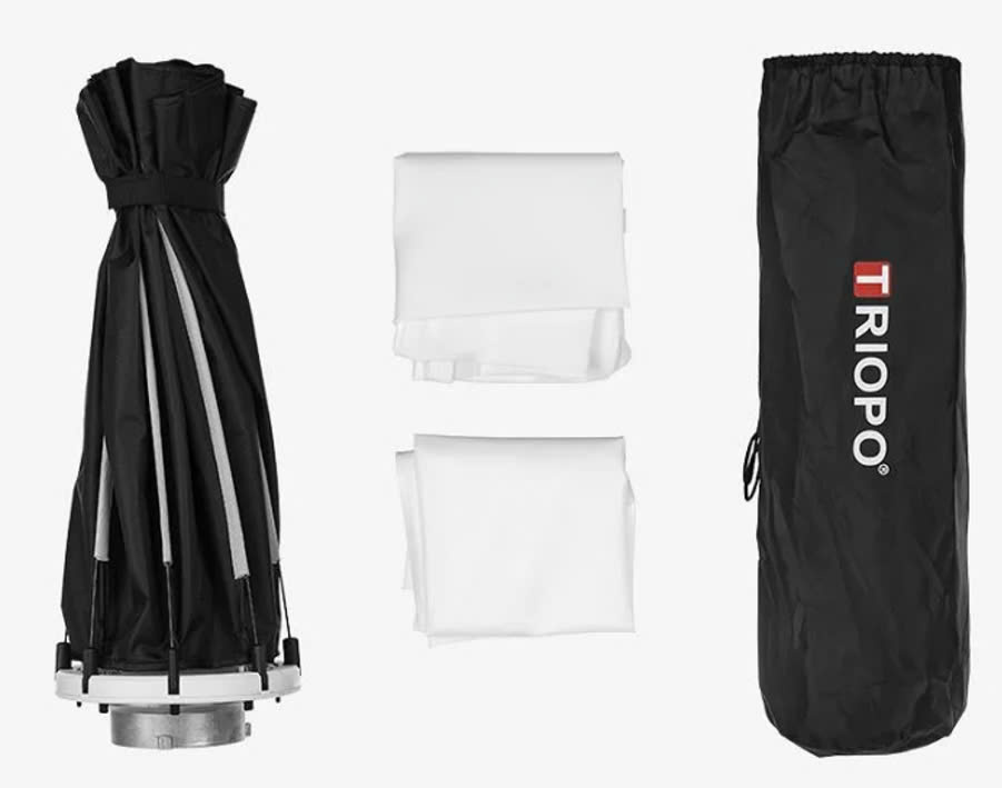 Softbox Parabolic Triopo K2-65 Có Tổ Ong