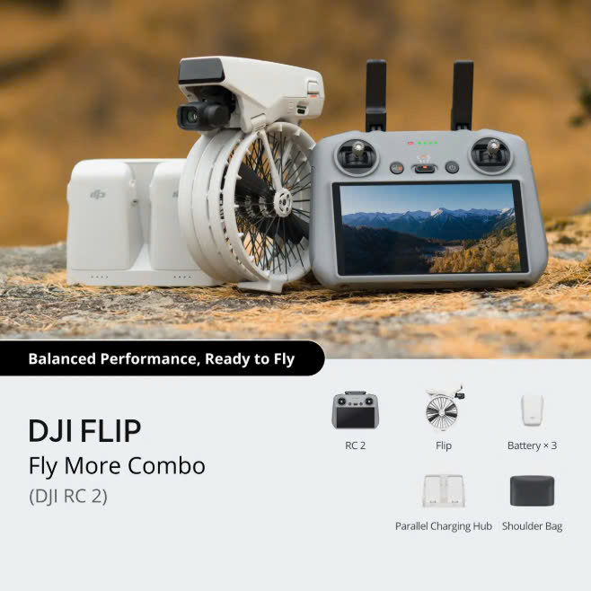Flycam DJI Flip | Chính Hãng