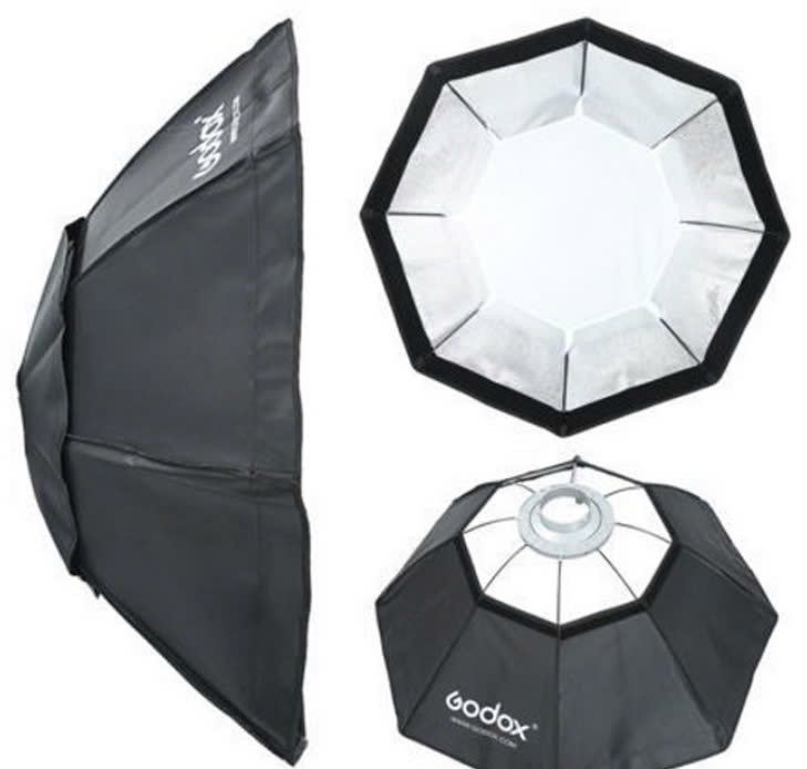 Softbox Bát Giác Godox 140cm Kèm Tổ Ong