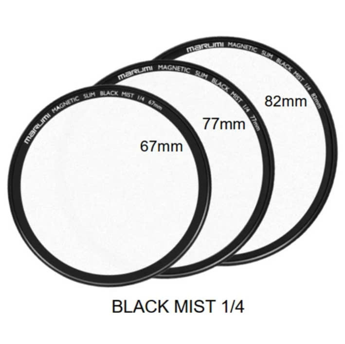 Kính lọc Filter Marumi Magnetic Slim Black Mist 1/4 & 1/8