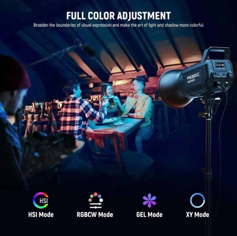 Đèn LED Video RGB NEEWER FS300C 300W | Chính Hãng