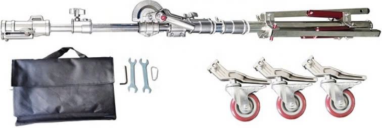 Chân boom INOX Qihe L6-2400