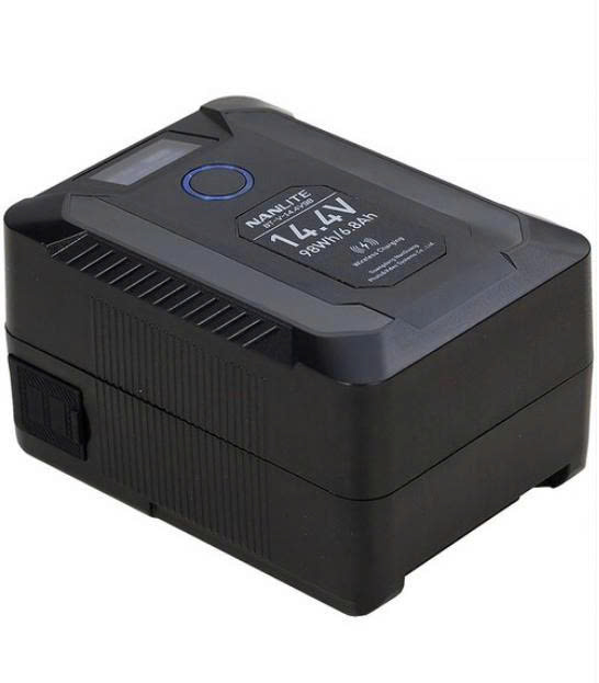 Pin VMount Nanlite BT-V-14.4V98 - Pin Nanlite 14.4V Mini V-Mount Battery (98Wh)