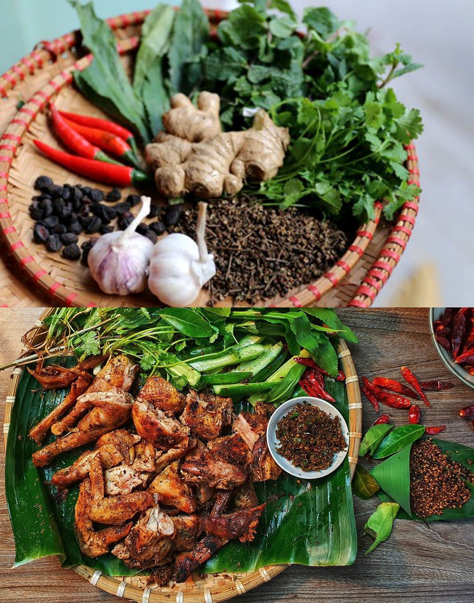 Muối chấm chẩm chéo, muối chấm gà luộc ngon nhất
