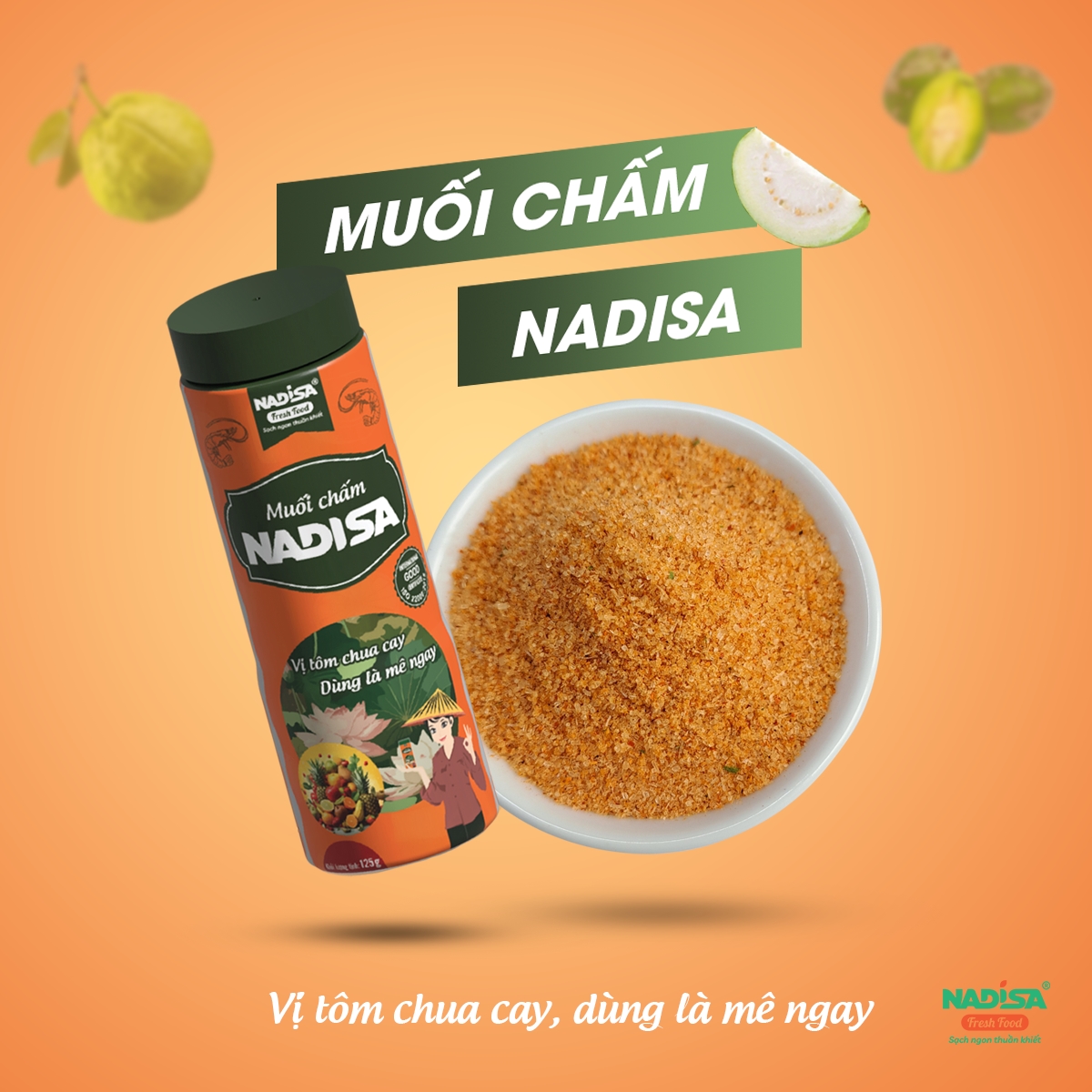 Muối chấm chua cay Nadisa