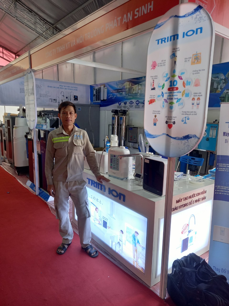 Máy lọc nước ion kiềm TRIM ION