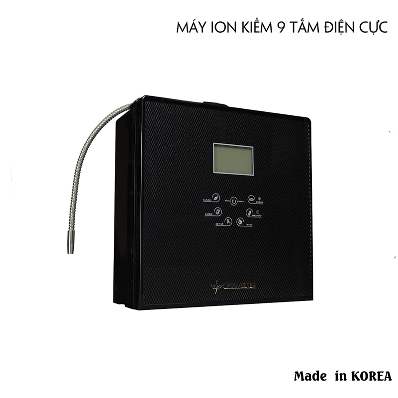 MÁY ION KIỀM 9 TẤM ĐIỆN CỰC Loại Đen