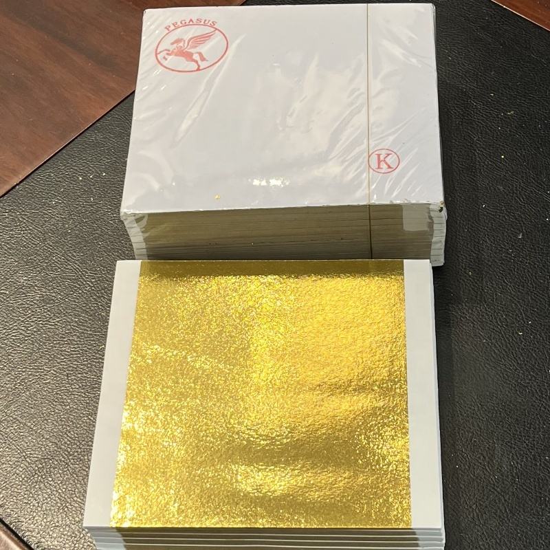Lá vàng Ngựa 14x14cm
