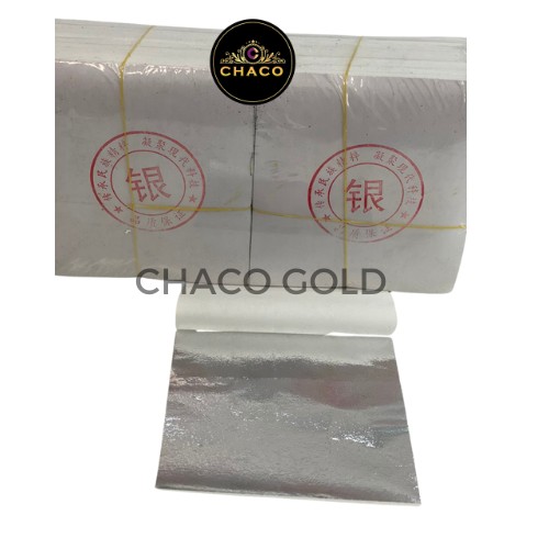 Set 1000 lá bạc Đài Loan chuyên trang trí Phào chỉ, nộii thất, đồ thờ, tranh vẽ